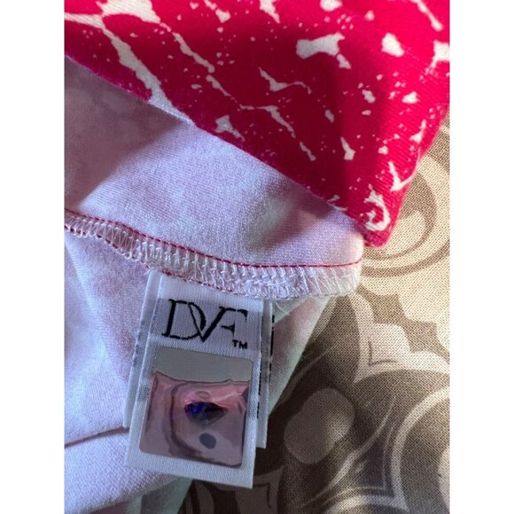 Diane Von Furstenberg Jeanne Wrap Dress 2 XS Pink Ivory Career Church NEW - Picture 9 of 11